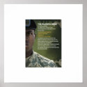 Soldiers Creed Poster 23x23 posters