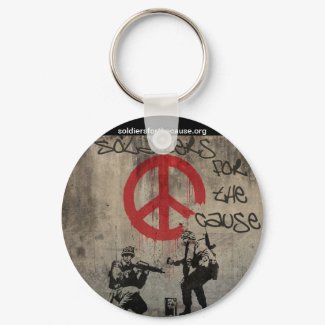 Soldiers for the Cause Keychain keychain