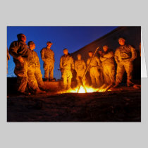 Soldiers in Afghanistan cards