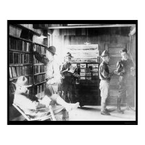 Soldiers in   Library 1912 posters