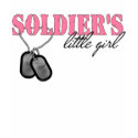 Soldier's Little Girl t-shirts by silentranksshop Soldier's Little Girl t-shirts