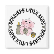 Soldiers Little Man magnets