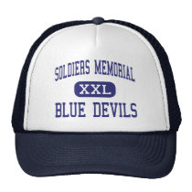 Soldiers Memorial Blue Devils Tazewell hats