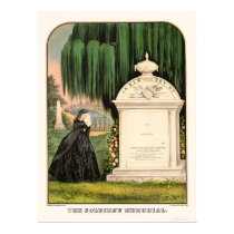 Soldier's Memorial by Currier & Ives 1863 posters