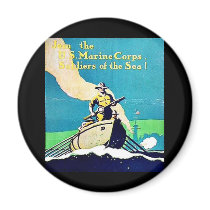 Soldiers Of The Sea magnets by ww2posters Soldiers Of The Sea magnets