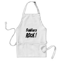 Soldiers Rock! Apron