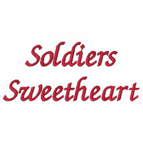 Soldiers Sweetheart embroidered shirts by FripperyFarm Soldiers Sweetheart embroidered shirts