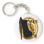 Sole Sister With Platform Ankle Boot, Background Key Chain