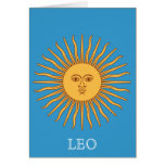 Soleil Sun Leo Card