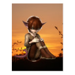 Solemn Satyr  Postcard
