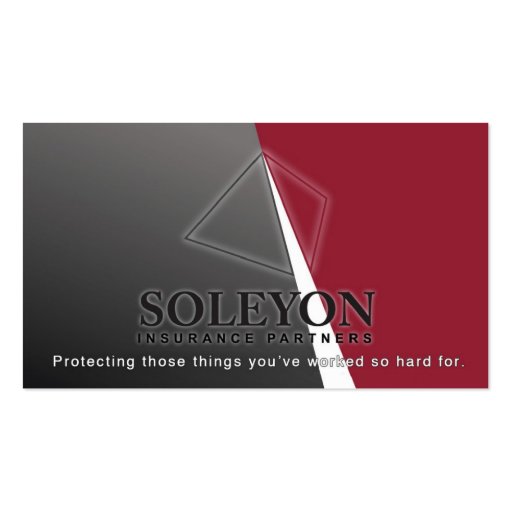 Soleyon 2 business cards (back side)