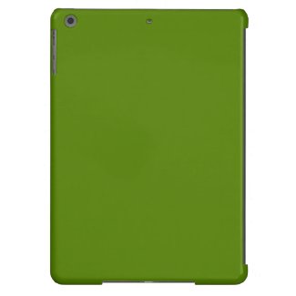 Solid Avocado Green Cover For iPad Air