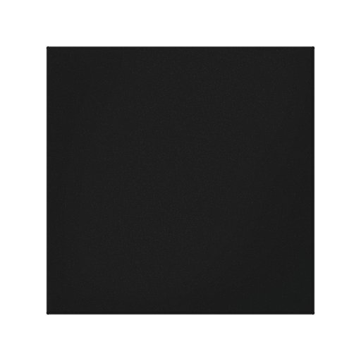 solid-black-canvas-prints-zazzle