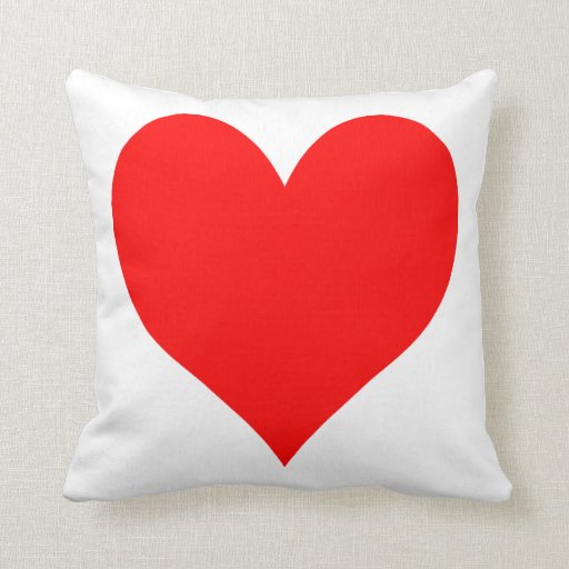 Heart Shaped Pillows - Heart Shaped Throw Pillows Zazzle