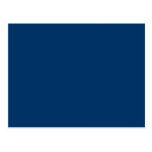 Solid Color 003366 Dark Blue Background Template Post Cards