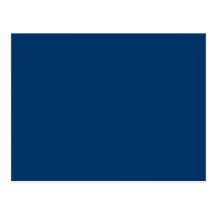 Solid Color 003366 Dark Blue Background Template Post Cards