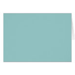 Solid Color Light Blue 99CCCC Background Greeting Cards