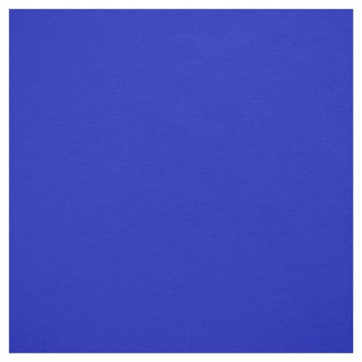 Solid Color Royal Blue Fabric Zazzle