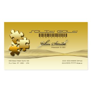 Solid Gold Consulting [Elegant] profilecard