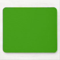 Solid Green Background Color 339900 Mousepads