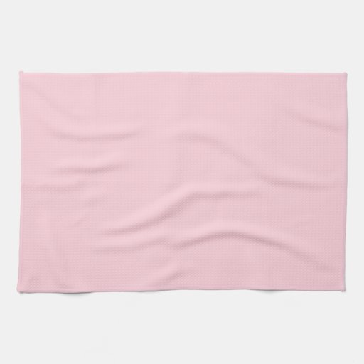 Solid Light Pink Hand Towels Zazzle