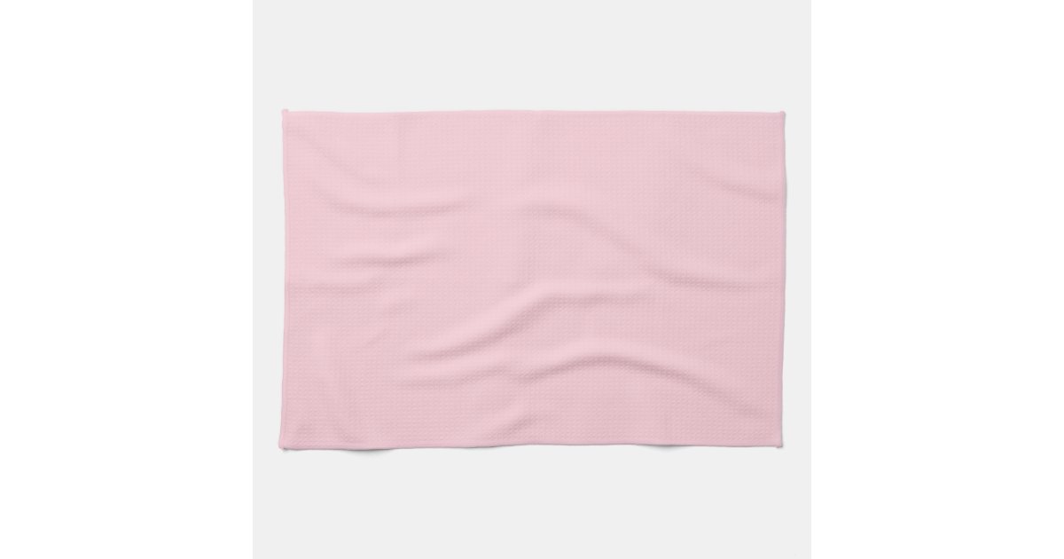 Solid Light Pink Hand Towels Zazzle