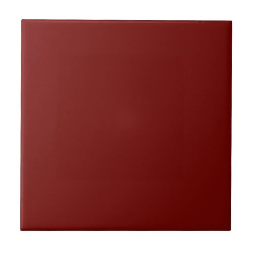 Solid Maroon Red Ceramic Tile Zazzle