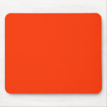 Solid Red Background Web Color FF3300 Mouse Pad