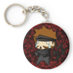 Solid snake not a crybaby key chain