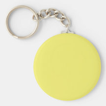 Solid Yellow Background Color Template Key Chains