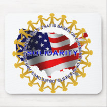 Solidarity Circle Mouse Pads
