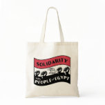 Solidarity with People of Egypt Canvas Bag
