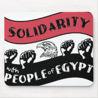 solidarity egyptian people mousepad