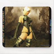 Solider Girl Mousepad