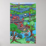 Solin Castlescape Poster