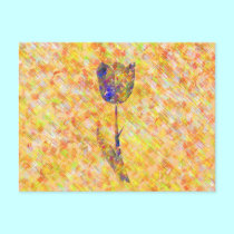 Solitairy Tulip postcards