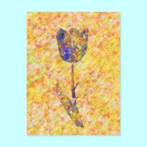 Solitairy Tulip postcards
