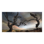 Solitariness Custom Photo Card