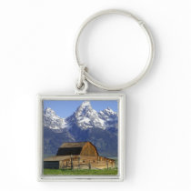 Solitary Barn at Grand Tetons Key Chain