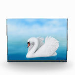 Solitary Mute Swan Customizable Award