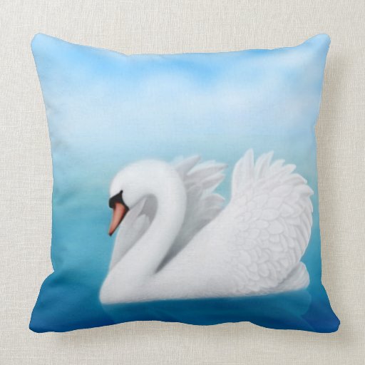 swan pillow