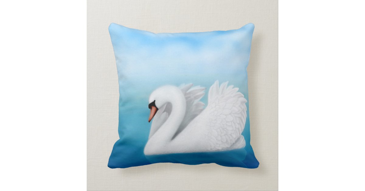 swan body pillow