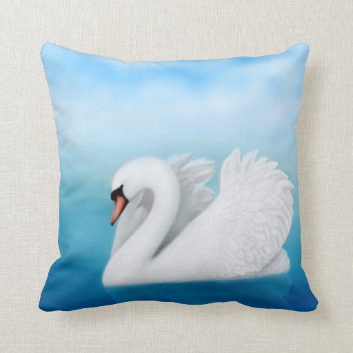 swan body pillow