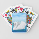 Solitary Mute Swan Playing Cards