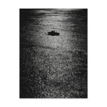 Solitary postcards
