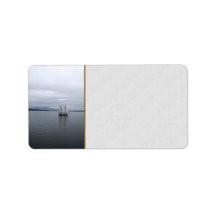 Solitary Sail Custom Address Label