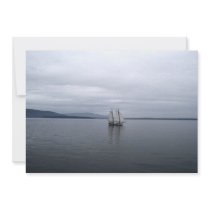Solitary Sail Personalized Invites