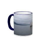 Solitary Sail Coffee Mugs