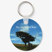 Solitary Tree - The sky is the limit | keychain