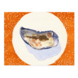 SOLITARY ULTRAMARINE MUSSEL POSTCARD